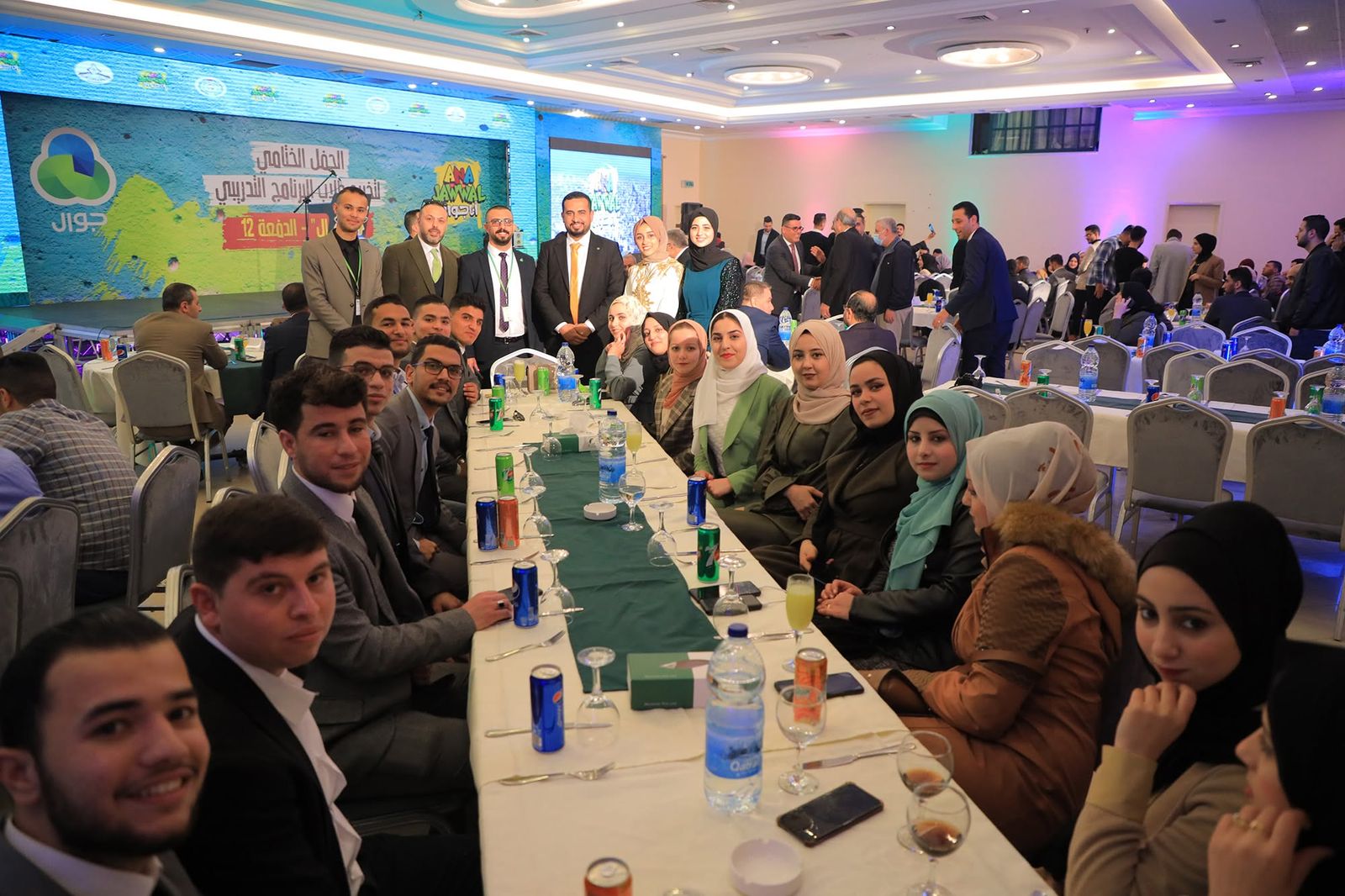 Ambassadors and the program team at the closing ceremony