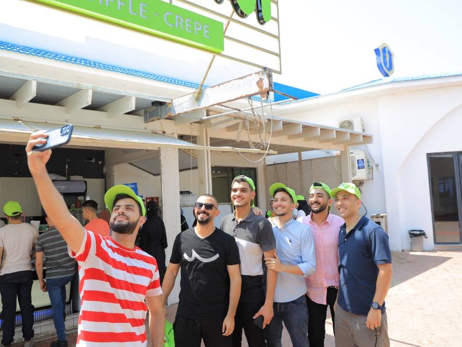 Orientation day for new IT students, Islamic University of Gaza